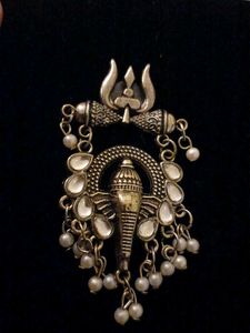 Ethnic Ganesha Earrings