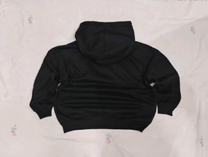 Black Graphic Hoodie