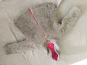 Cute  Bear  reversible Jacket