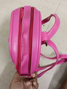 Pink Color School Bag For Playgroup Kid