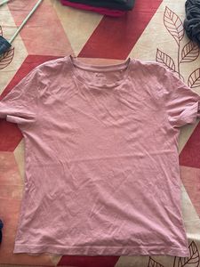 Dusty Rose Basic T-Shirt