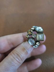 Statement Ring with Mixed Gems
