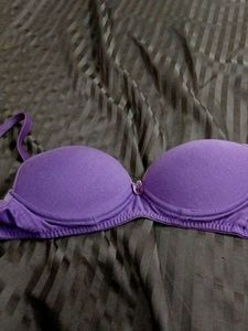 Purple Padded tweens Bra