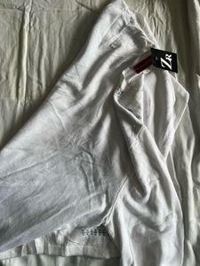 ZR White Patterned Cardigan