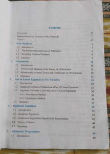 Mathematics Textbook for Class X NCERT