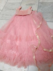 Stunning Peach Lehenga Choli