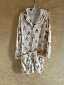 Cute Teddy Bear Pajama Top