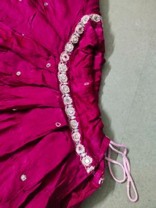 Vibrant Magenta Lehenga Set