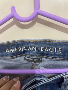 American Eagle Stretchable high Waist Women Jeans