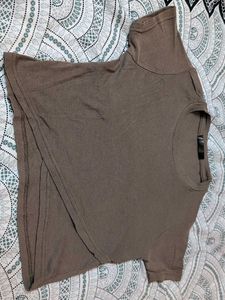 Ribbed crop top