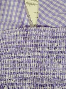 Lilac halter neck top