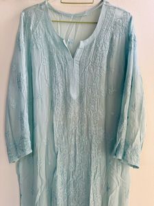 Aasmaani Authentic Lucknowi Chikankari suit