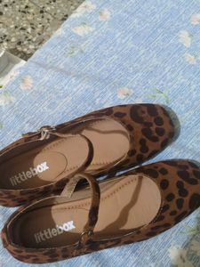 Leopard Print Mary Jane Flats