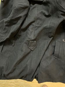 Black Overcoat Size M