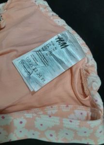 H&amp;M Smocked Bikini/Bra &amp; Bottom/Panty Set