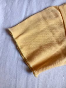 Pure Cotton Ribbed Top
