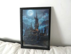 Harry Potter Hogwarts Castle Framed Art