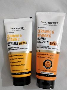 Dr. Seth's Ceramide &amp; Vitamin C Sunscreens