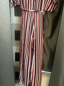 Striped Jumpsuit