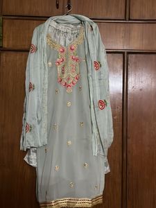 Embroidered Kurta Set