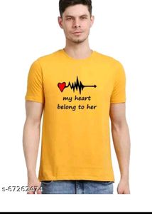 Matching Couple T-Shirts - Heartbeat
