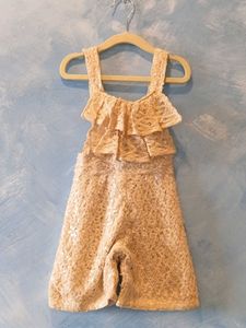Kids Ruffled Jumpsuit(1-2yrs)