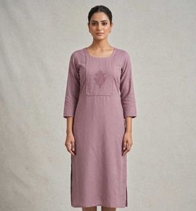 Elegant Kurta with Delicate Embroidery
