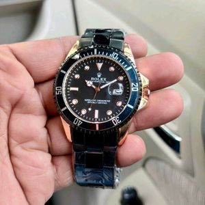 Rolex* For men* 7AAA  QUALITY BLACK WATCH