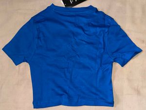 FYK Blue Starfish Graphic Baby Tee