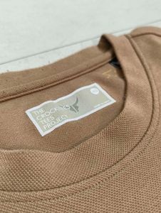 Brown Graphic Print T-Shirt