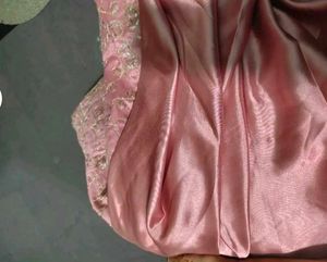 Elegant Embroidered Saree with Blouse