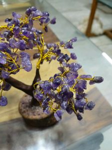 Amethyst Crystal Natural Gemstone Bonsai Tree