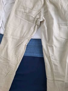 Men's Casual Linen Trouser Khaki