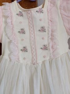 Chic Girl's Party Dress