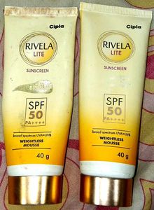Rivela Lite Sunscreen SPF 50