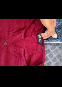 Burgundy Tunic Top
