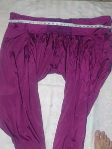 Elegant Embroidered Purple Kurta