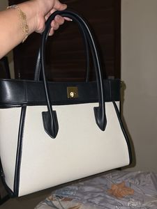 Chic Black & White Tote Bag