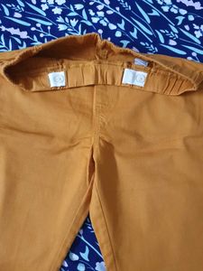 Comfortable Mustard Colored Pants
