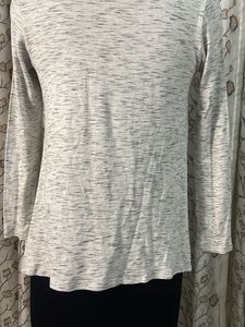 Cozy Marled Long-Sleeve Top
