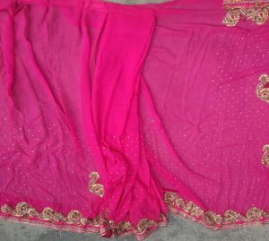 Heavy Border Saree