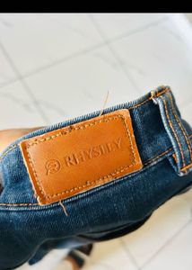 Men's Blue Wide Leg Jeans