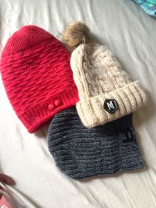 Cozy Knit Beanies 3-Pack
