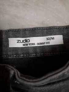 Stylish Gray Denim Jeans