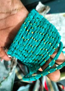Glass Bangles set Velvet