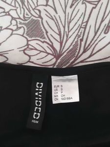 H&amp;M Butterfly Print Crop Top, Brand New