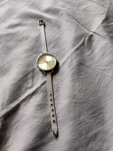 Minimalist Silver Watch