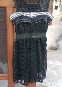 Chic Black Fit &amp; Flare Dress
