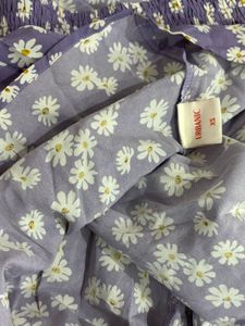Floral mini dress