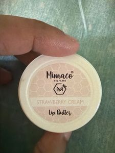 Mimaco Selfcare Strawberry Lip Butter